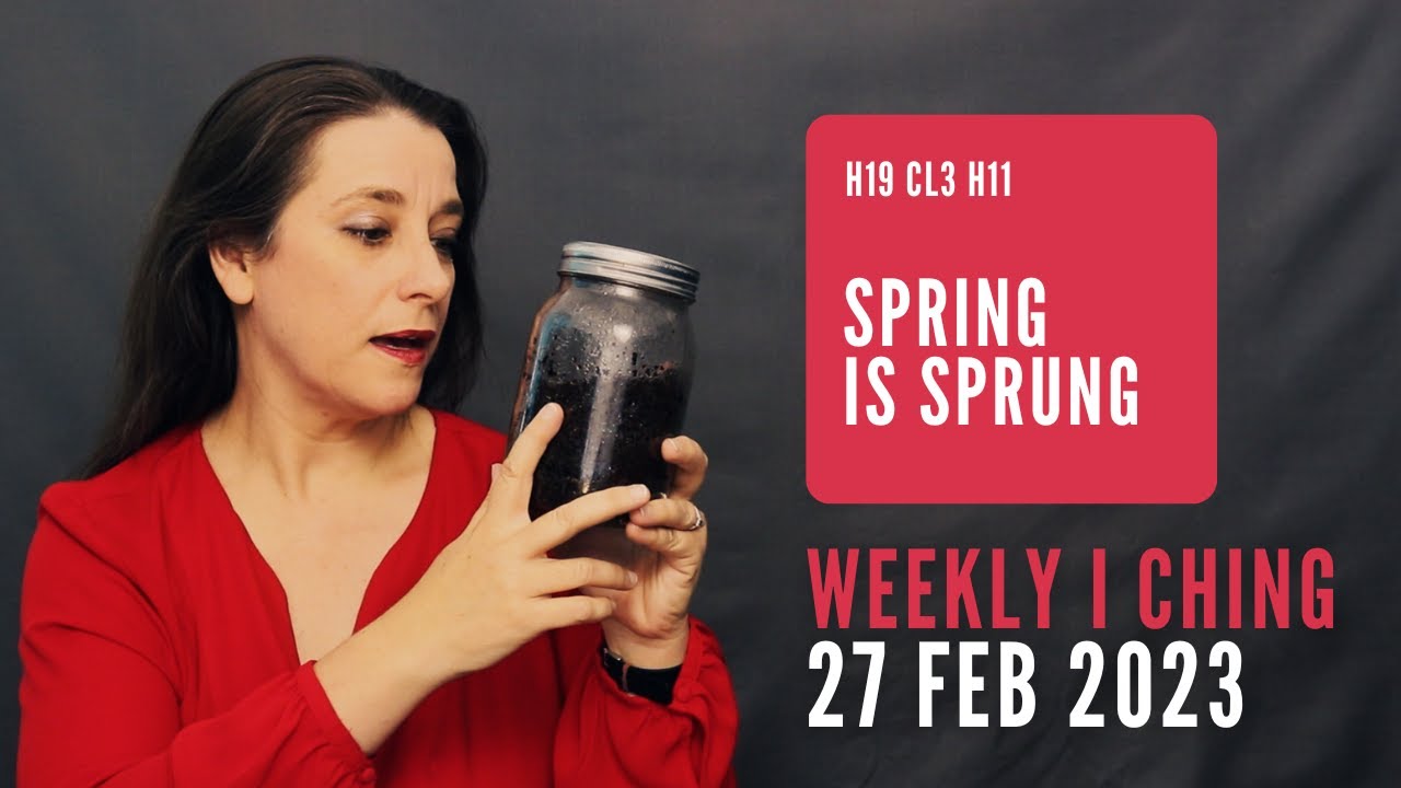 Spring is Sprung // Weekly I Ching 27 Feb-5 Mar 2023 // Hexagram 19 & 11