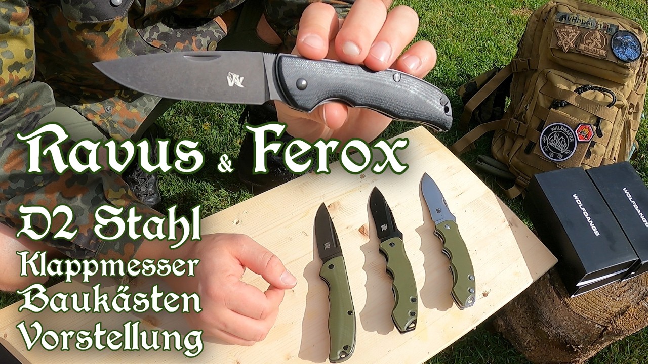 RAVUS & FEROX Messer Baukasten von Wolfgangs/@odenwolf - Was ist drin & welche Kombinationen gibts?