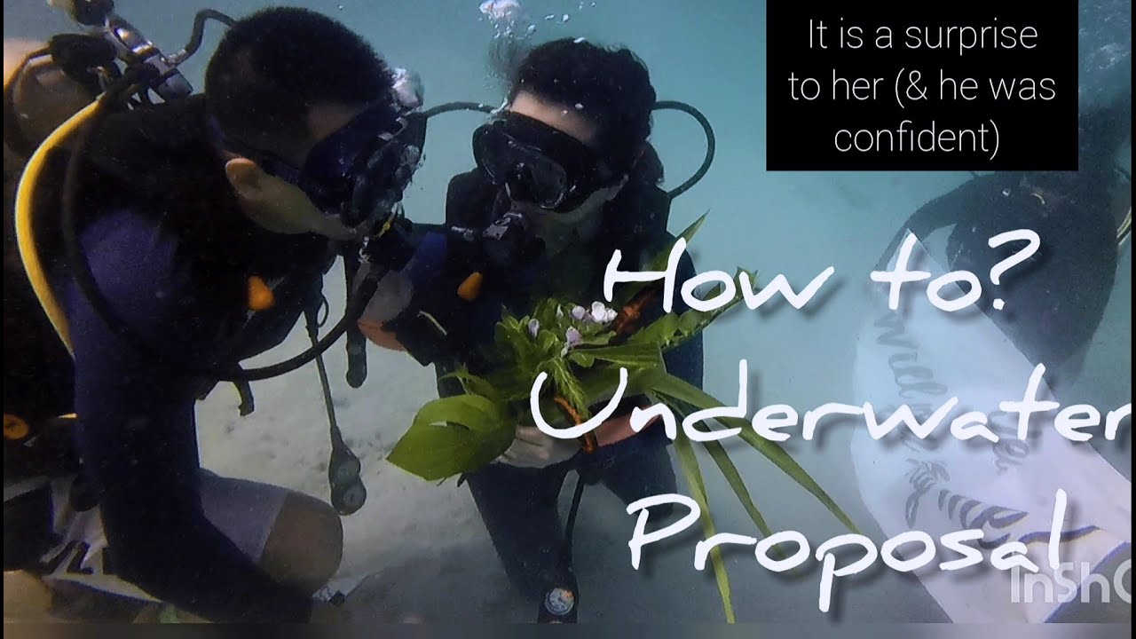 How to? An Underwater Proposal