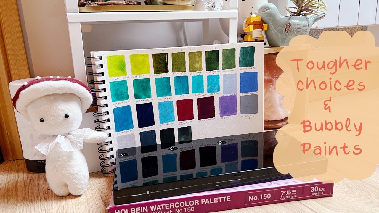 Setting up my gouache palette - Part 2