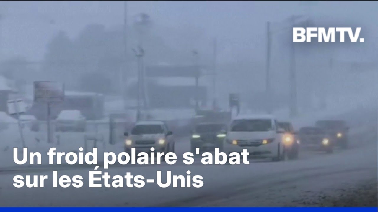 Face à une tempête hivernale massive, des millions d'Américains appelés à se confiner
