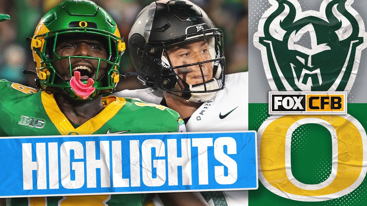Portland State vs No. 21 Oregon Highlights 🏈 FOX College Football