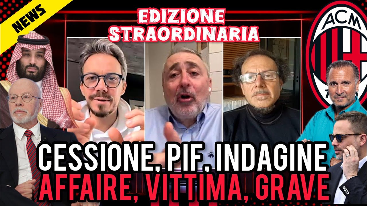 😡SITUAZIONE GRAVISSIMA📣PIF E STADIO DA SOLI✅ORA PUÒ CEDERE📌PENALIZZATI PER SEMPRE⚠️MILAN VITTIMA!!!