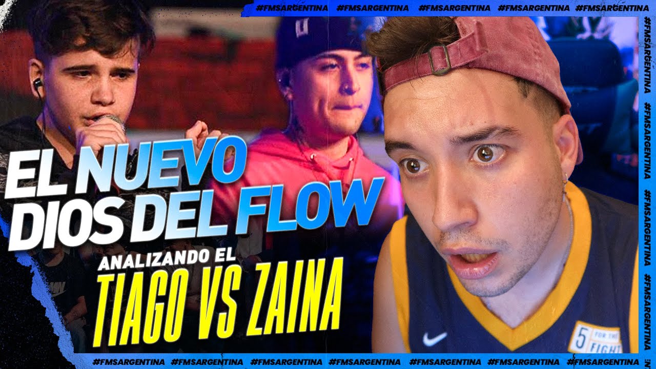 ¡¡¡TIAGO PARTE LA FMS ARGENTINA EN SU DEBUT!!!! ANALISIS TIAGO VS ZAINA J02 *FLOW NIVEL DIOS*