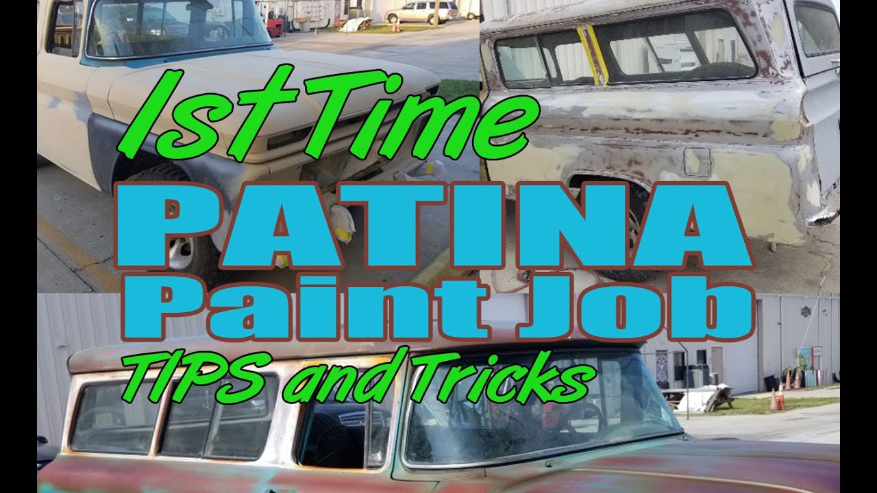 Patina (Fauxtina) Custom Paint Job | 1963 GMC Suburban Carryall 