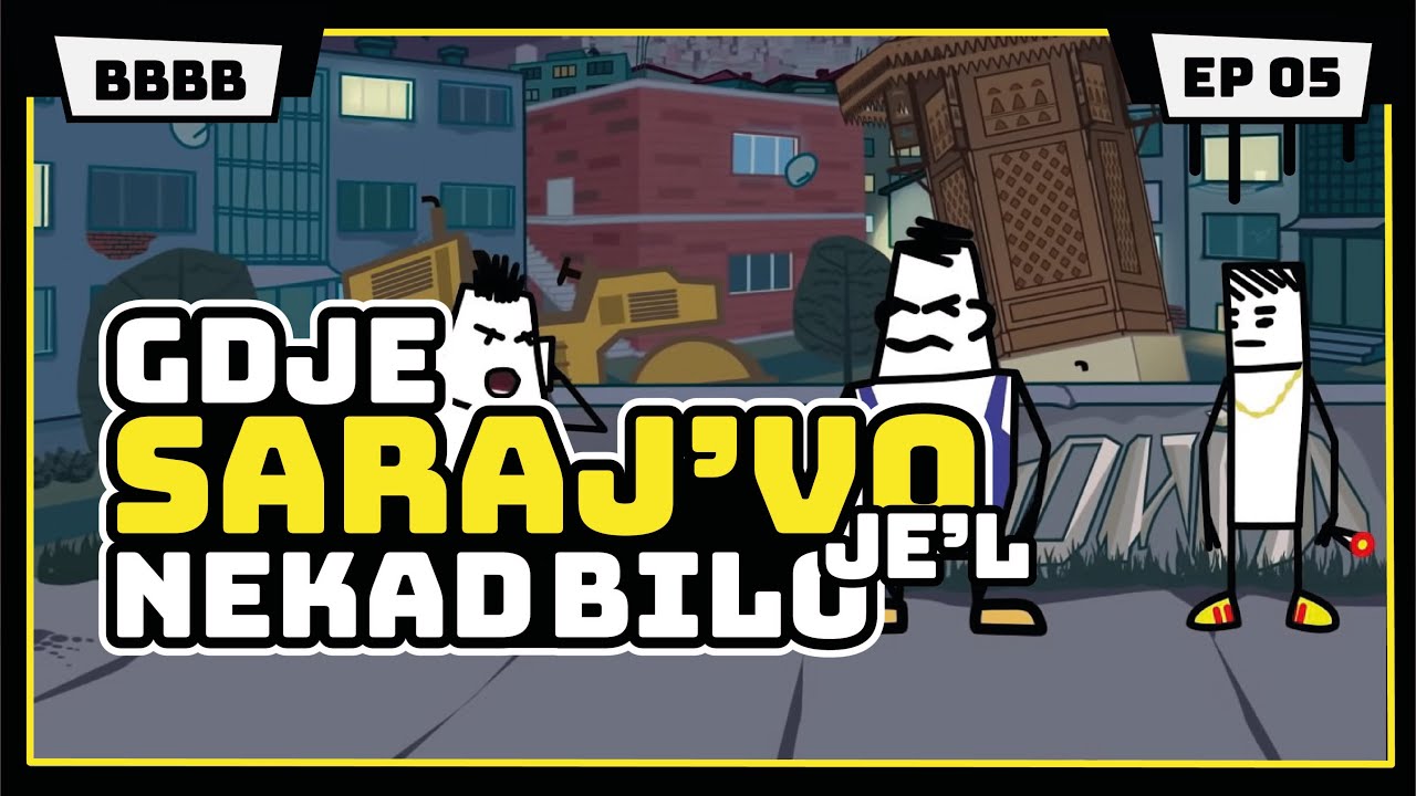 GDJE SARAJ'VO, JEL' NEKAD BILO? | Sebilj završio u Švrakinom | Animirana serija 
