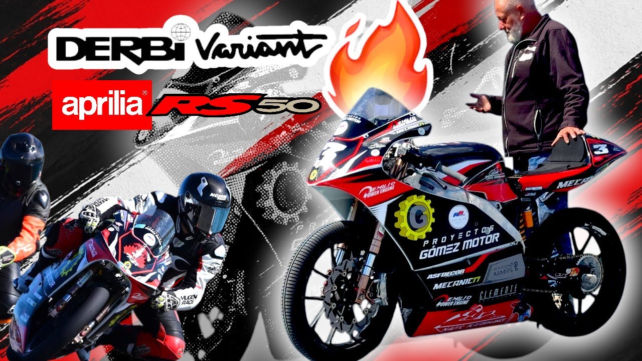 DERBI VARIANT + APRILIA RS 50 = 🔥🔥