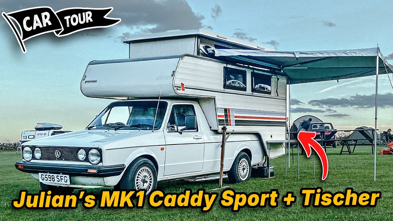 Julian's 1989 VW MK1 Caddy Sport & Tischer combo!