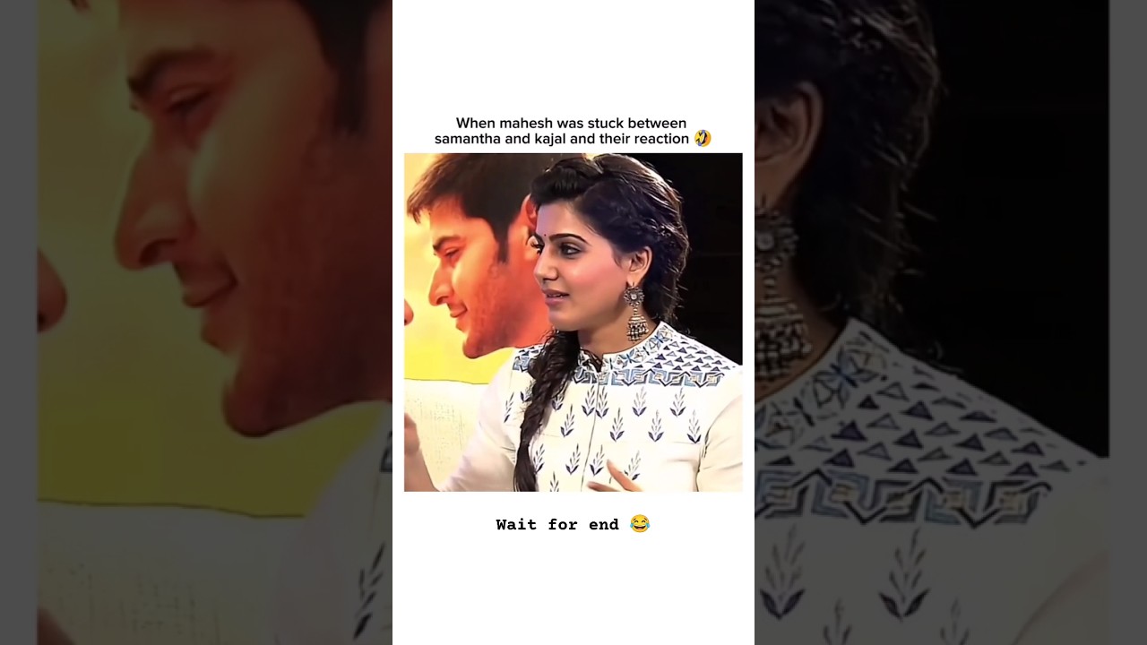 Mahesh Babu and kajal interview with Samantha | Mahesh Babu kajal and Samantha fun interview