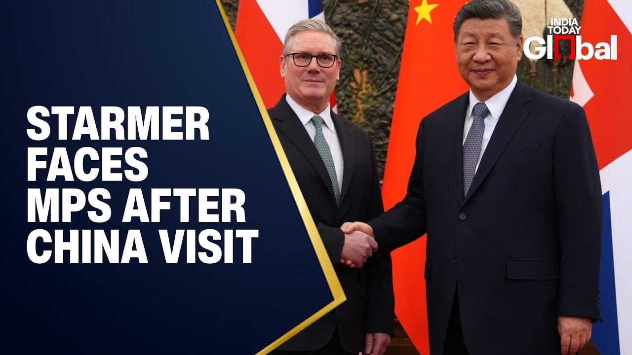 LIVE: Starmer Faces MPs’ Questions Following China Trip