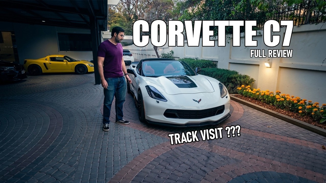 Corvette C7 3LT Review in Pakistan 🇵🇰 | Race Wars Track Vlog | The Collection Boys