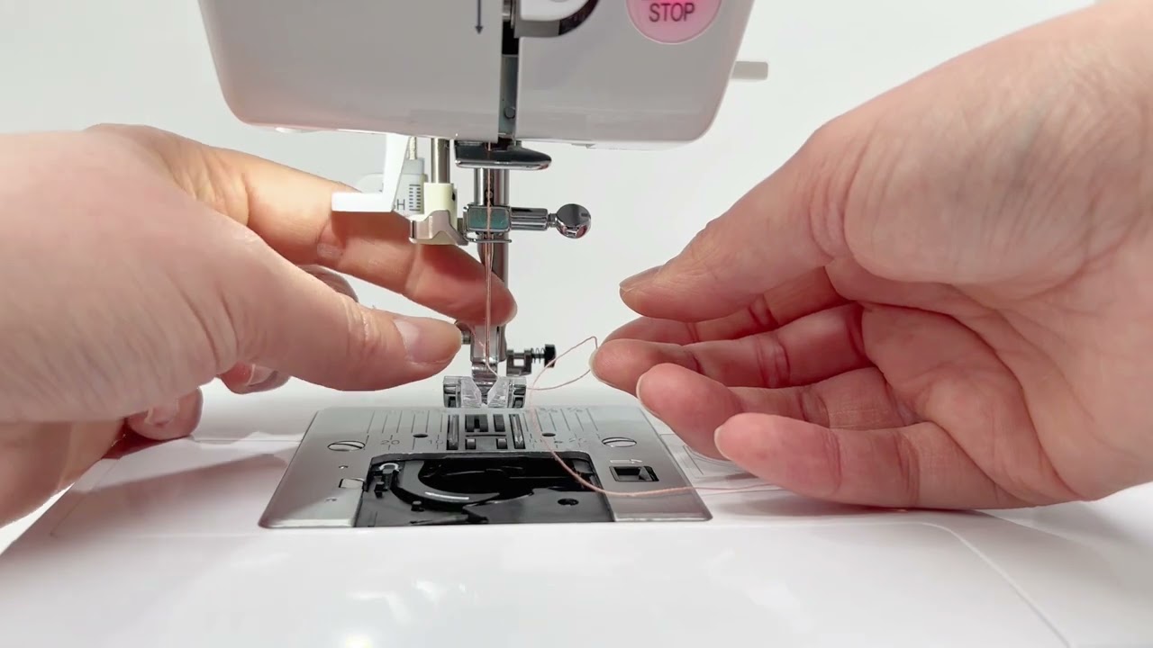 Comment faire une canette avec la machine à coudre JUKI HZL-80H ?