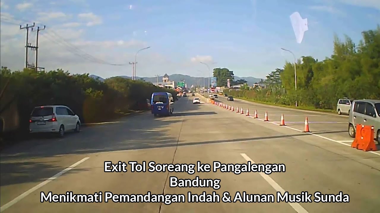 Exit Tol Soreang ke Pangalengan Bandung View Indah Kombinasi Alunan Musik Sunda
