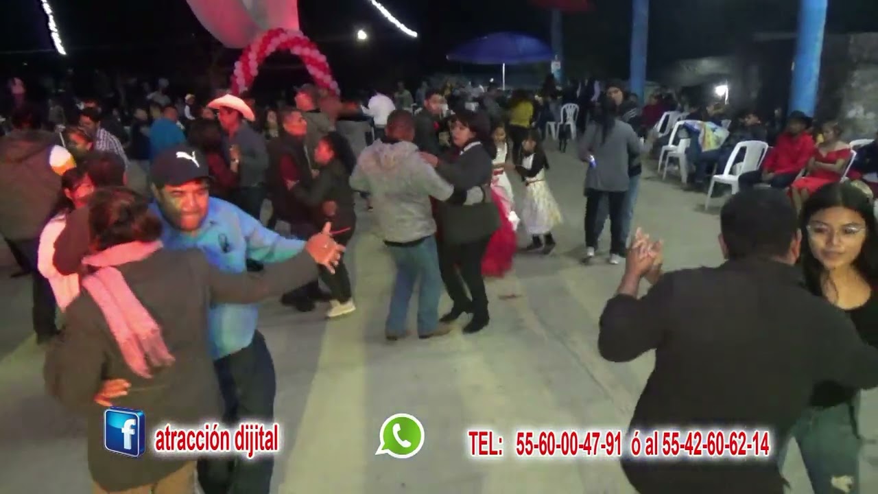 Grupo Amantes Del Trópico, En Santa Monica, Tantoyuca, Ver. En Los XV Años De Itzel