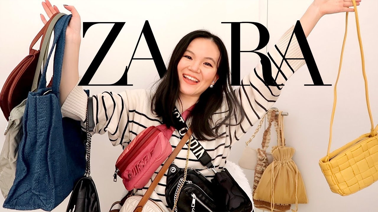 13 ZARA DESIGNER BAG DUPES | Zara new-in haul 2021, what fits inside, Chanel, Dior, LV, Gucci dupes