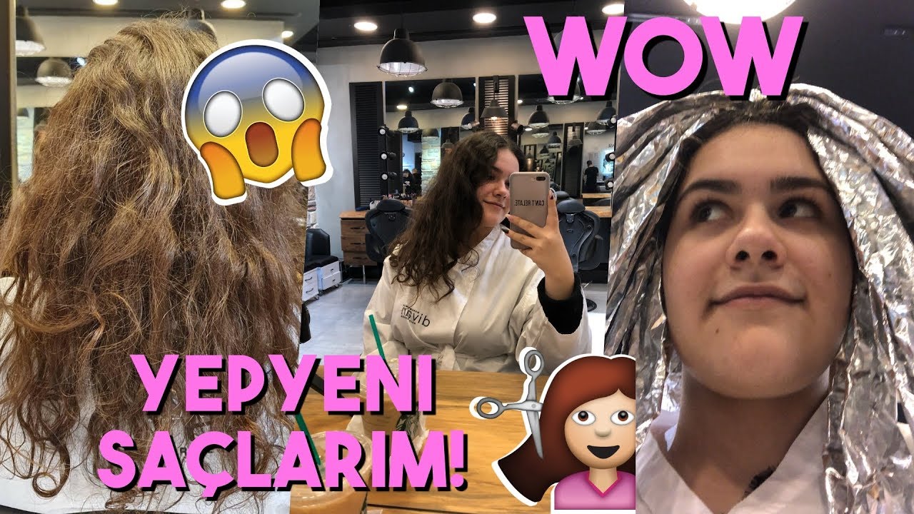 inanılmaz saç değişimim! saçlarıma ne yaptırdım?
