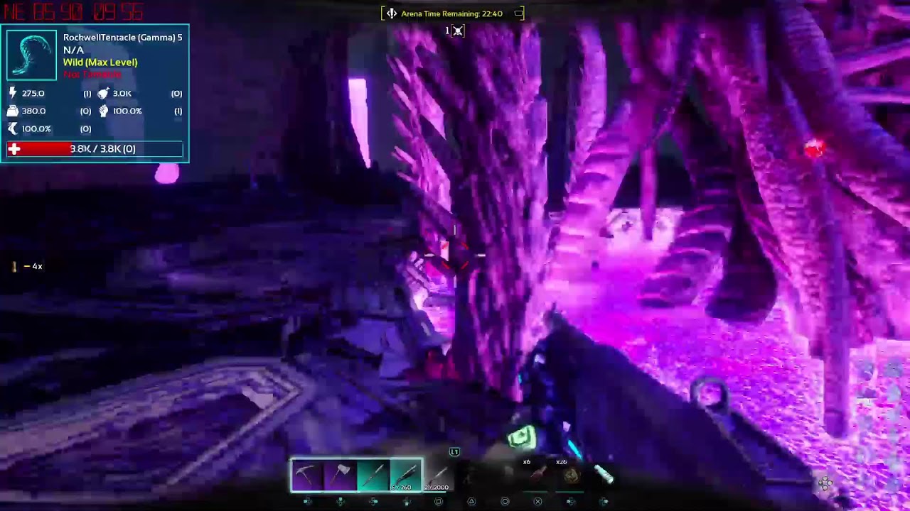 ARK Survival Ascended - Aberration Boss Fight - Gamma