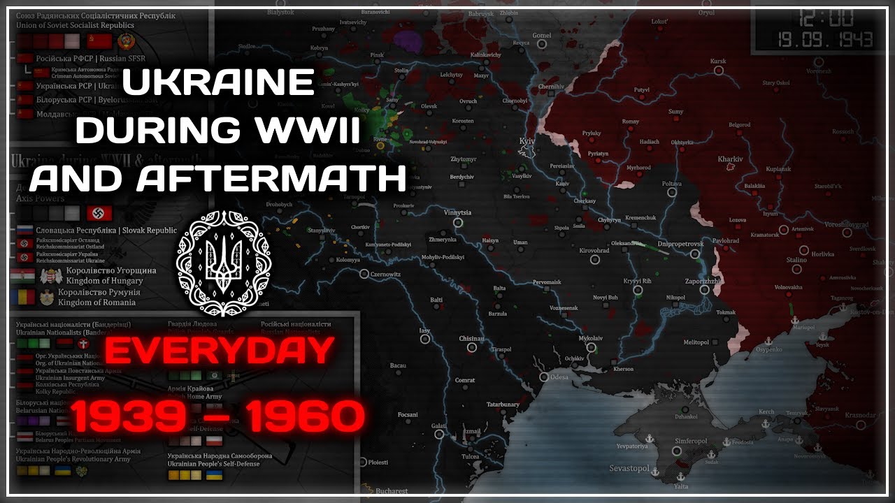World War II in Ukraine & Aftermath 【1939 - 1960】 — EVERYDAY