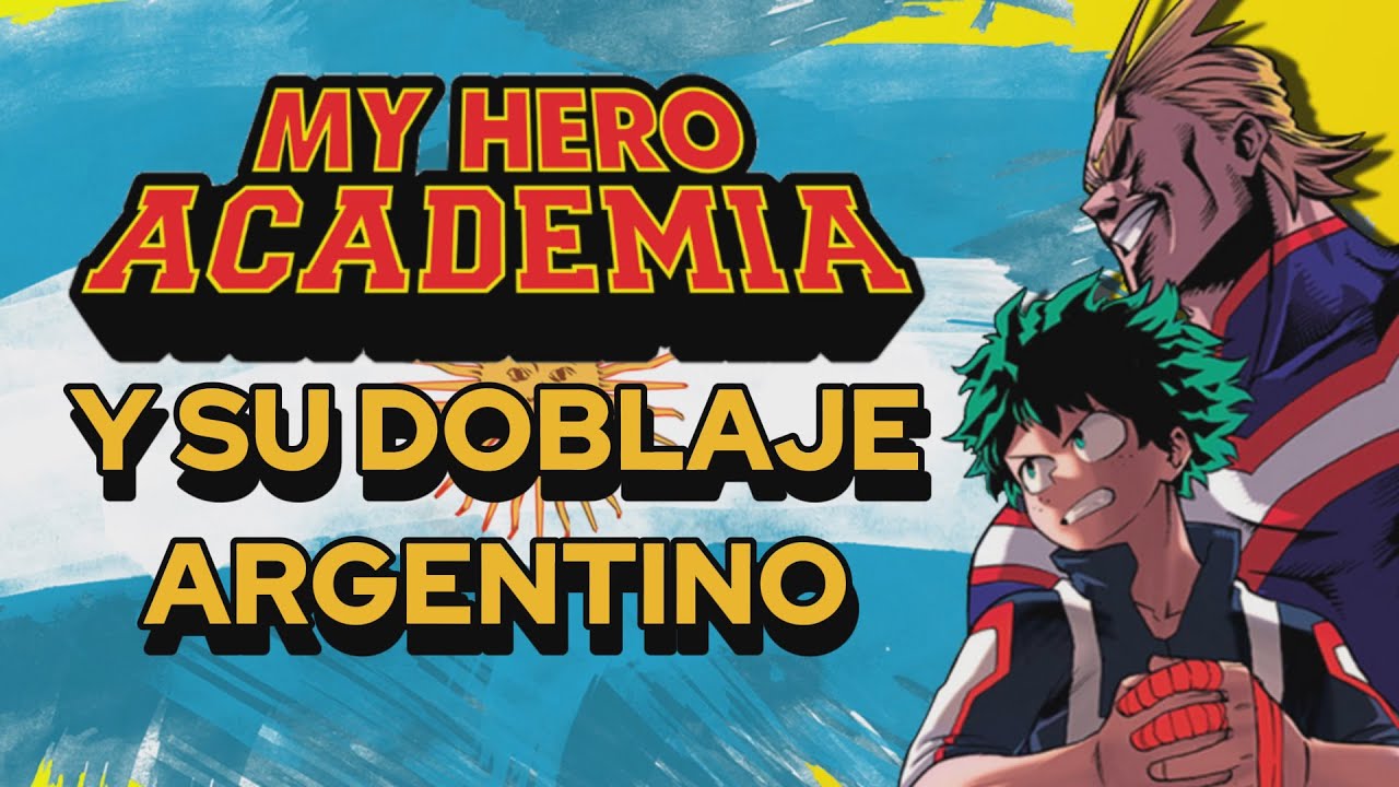El DOBLAJE ARGENTINO ¿OFICIAL? de MY HERO ACADEMIA #myheroacademia #deku #superhero #doblaje