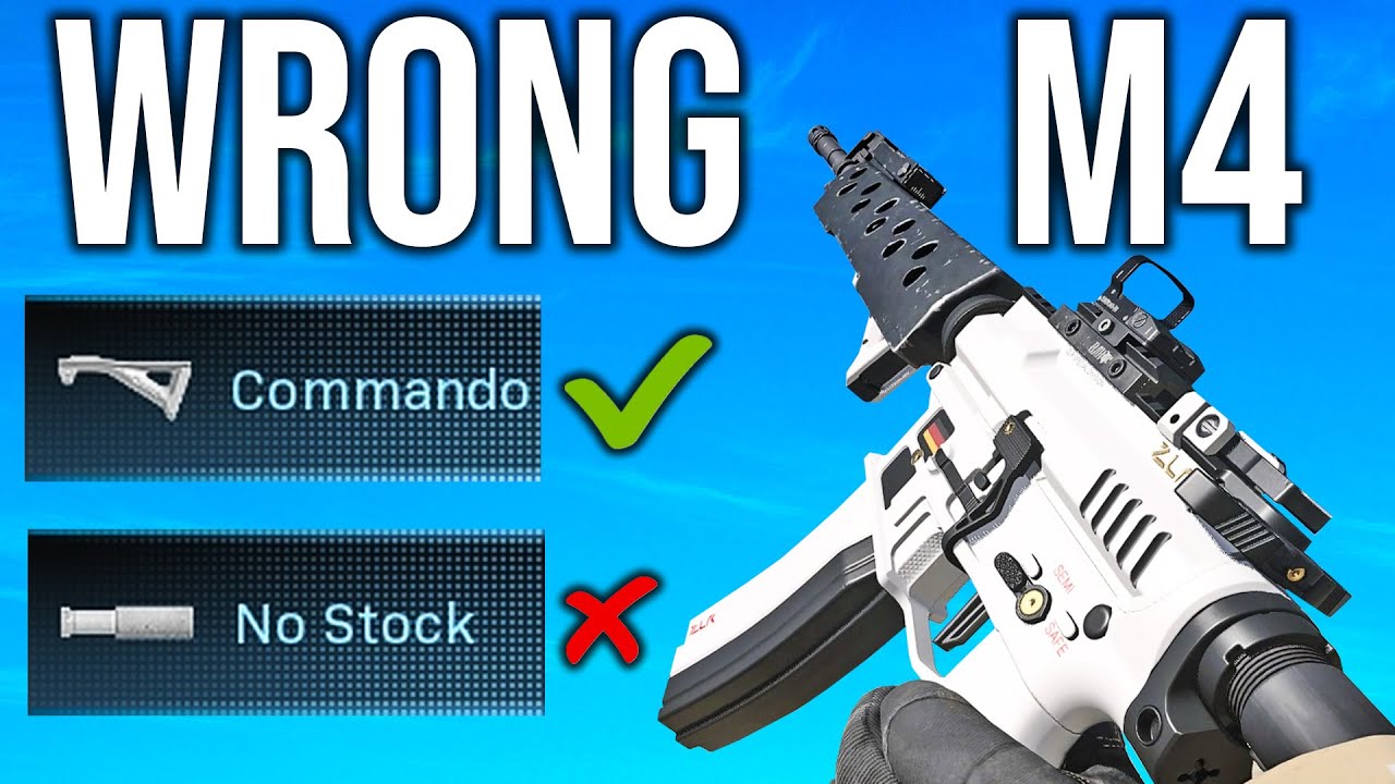 My Best Warzone M4A1 Loadout was WRONG