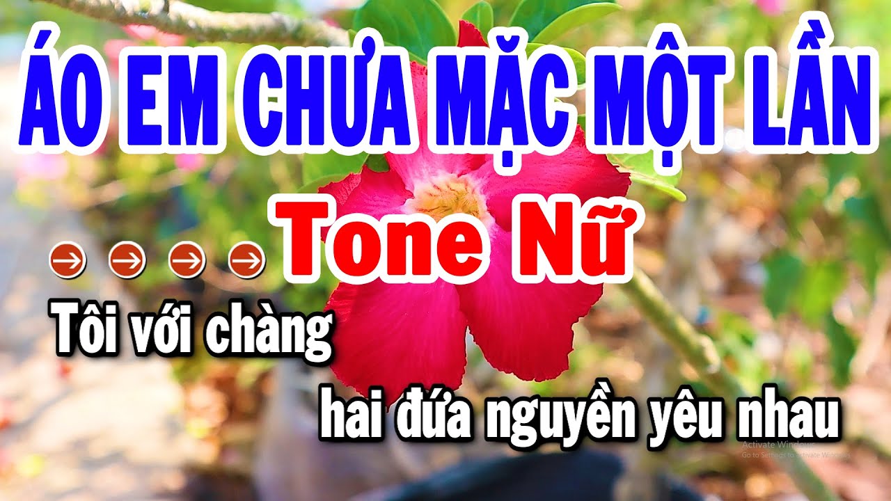 Karaoke Áo Em Chưa Mặc Một Lần Tone Nữ Nhạc Sống Mới Chuẩn Nhất | Karaoke Tuyển Chọn