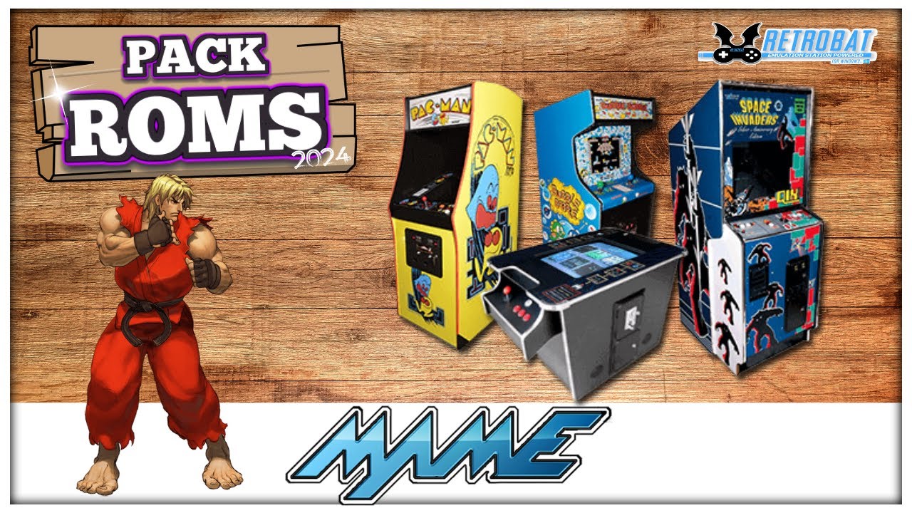 🕹️RetroBat2️⃣0️⃣2️⃣4️⃣Pack Roms MAME | Fullset Roms #roms #pack #fullset #mame