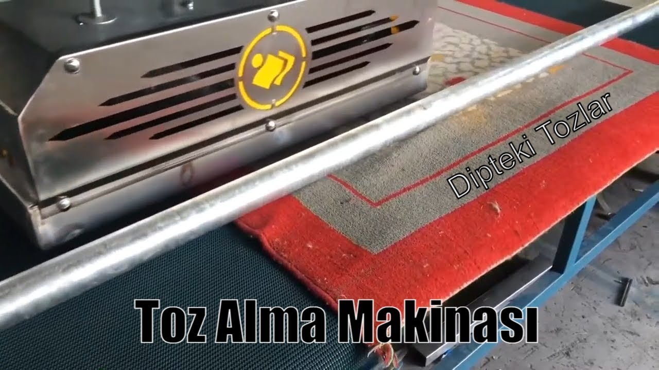 Halı Toz Alma Makinesi /// Hav Alma Makinesi // Paketleme Makinesi - İmaj Makine ©