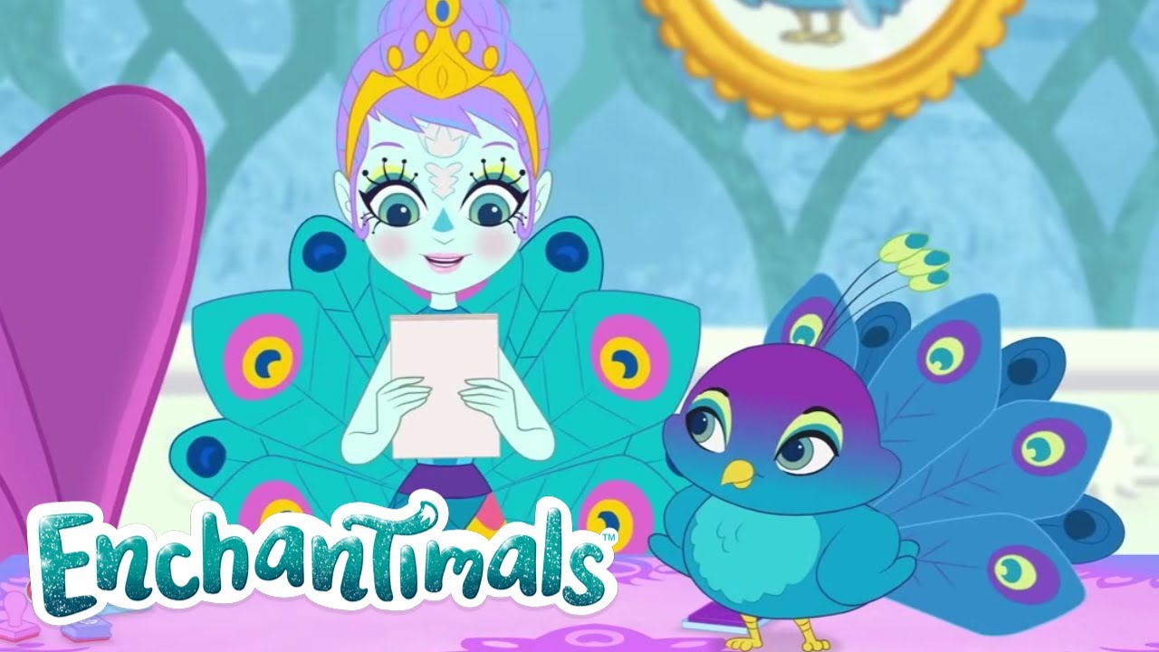 Patter The Peacock's Puzzle Day! 🌈 Enchantimals: Tales From Everwilde