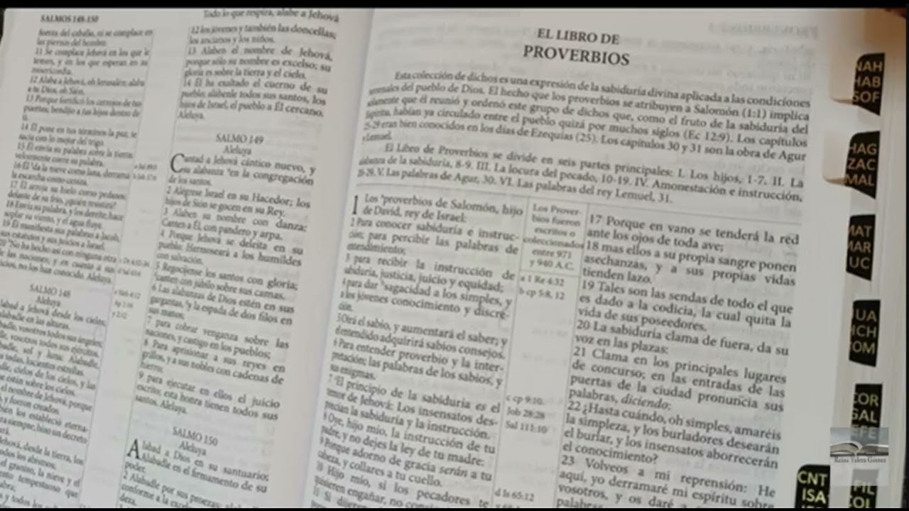 Libro Completo de los Proverbios  - Biblia Hablada  RVG