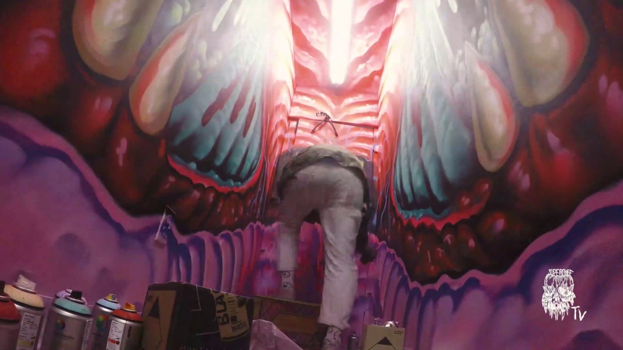 Lamour Supreme Hallway Instillation at Superchief Gallery