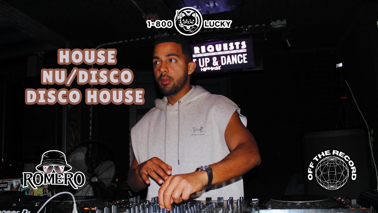 House, Nu/Disco, Disco house sett @ 1-800 Lucky (January 26, 2026)  by ROMERO