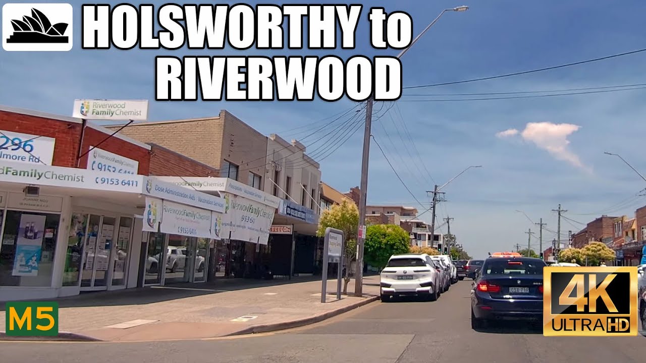 4K Sydney drive: Holsworthy to Riverwood via M5