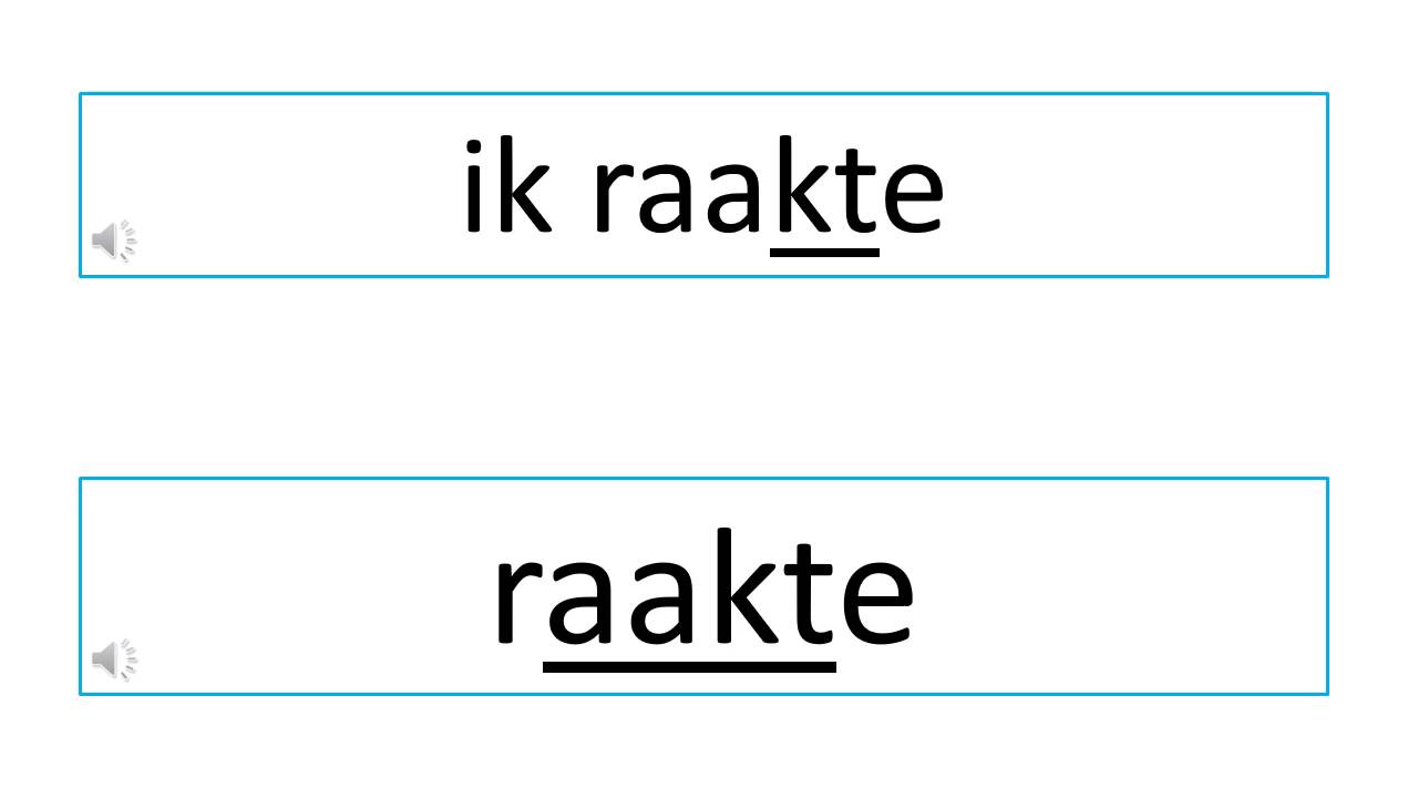 Tijd voor taal accent   woordpakketten 3de leerjaar   WP 05