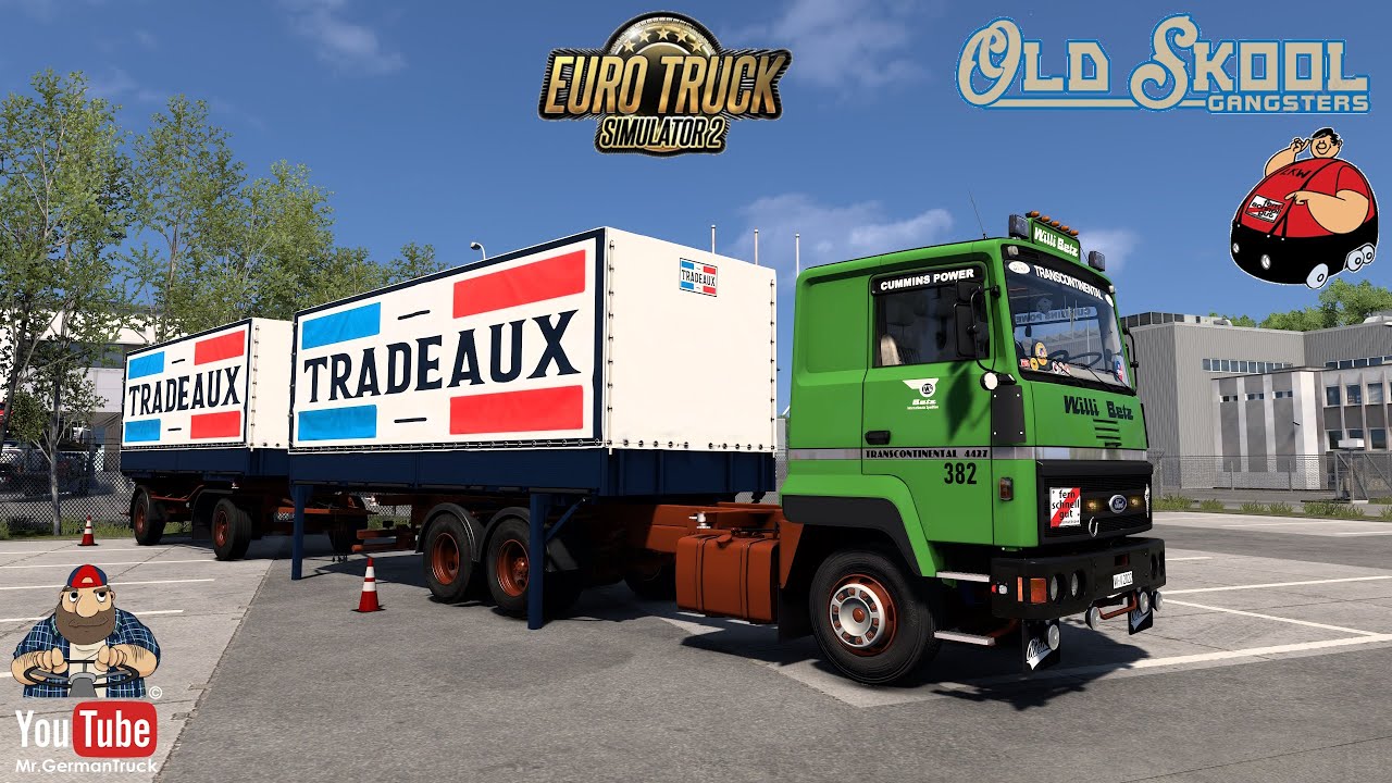 [ETS2 v1.50] Ford Transcontinental Megapack *Hot or Schrott*