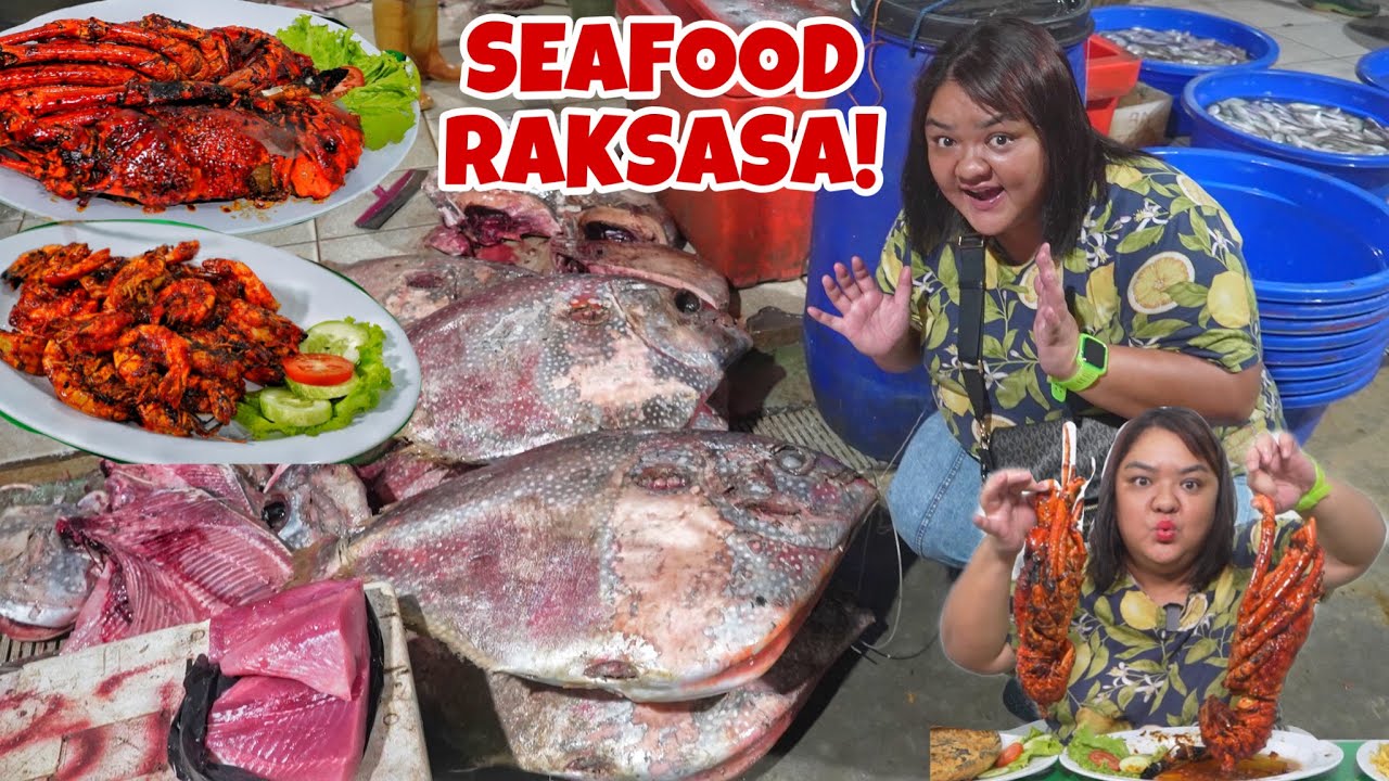 PESTA SEAFOOD SAMPE KLENGER! ADA IKAN RAKSASA JUGA 😱