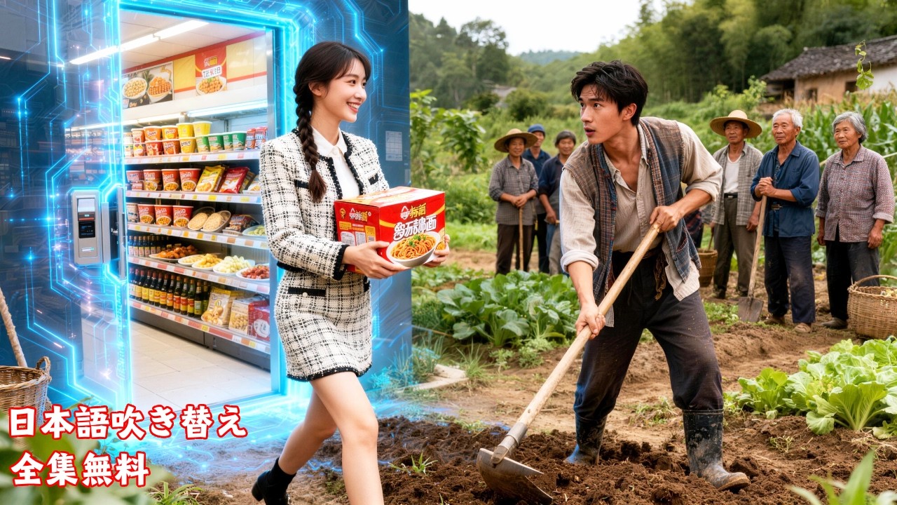 【日本語吹き替え】現代の少女がタイムスリップし、スーパーの物資を駆使して社長の心を掴んだ！