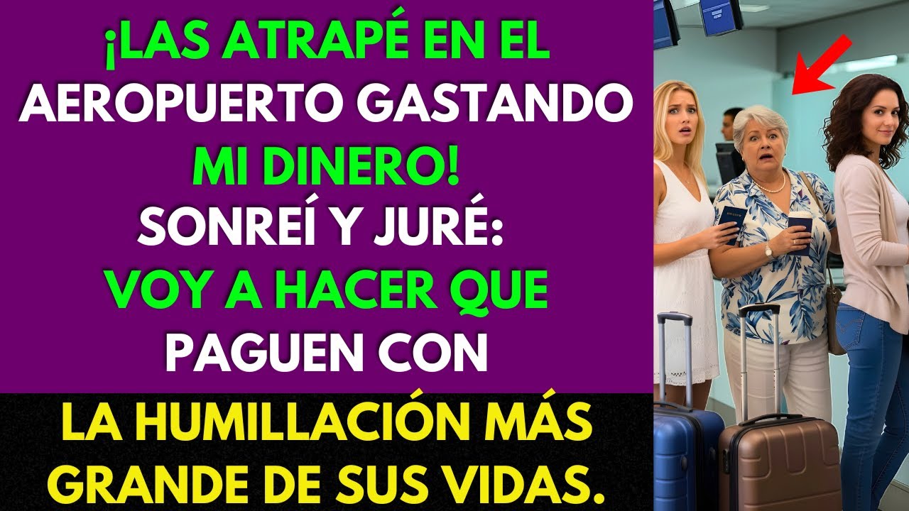 Cancelé Mi Tarjeta En El Aeropuerto Al Ver A Mi Suegra Viajando Con La Amante De Mi Marido