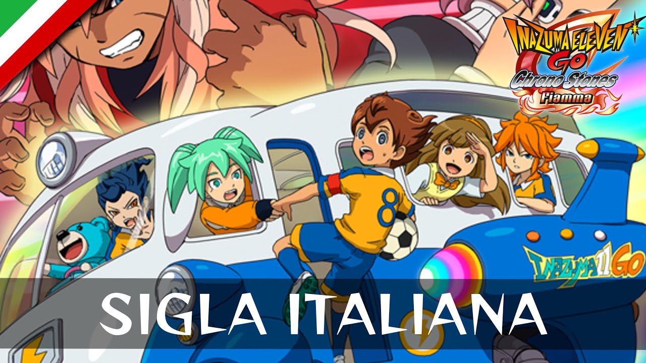 Inazuma Eleven Go: Chrono Stones Fiamma (3DS) - Ali in fiamme | Sigla di apertura italiana
