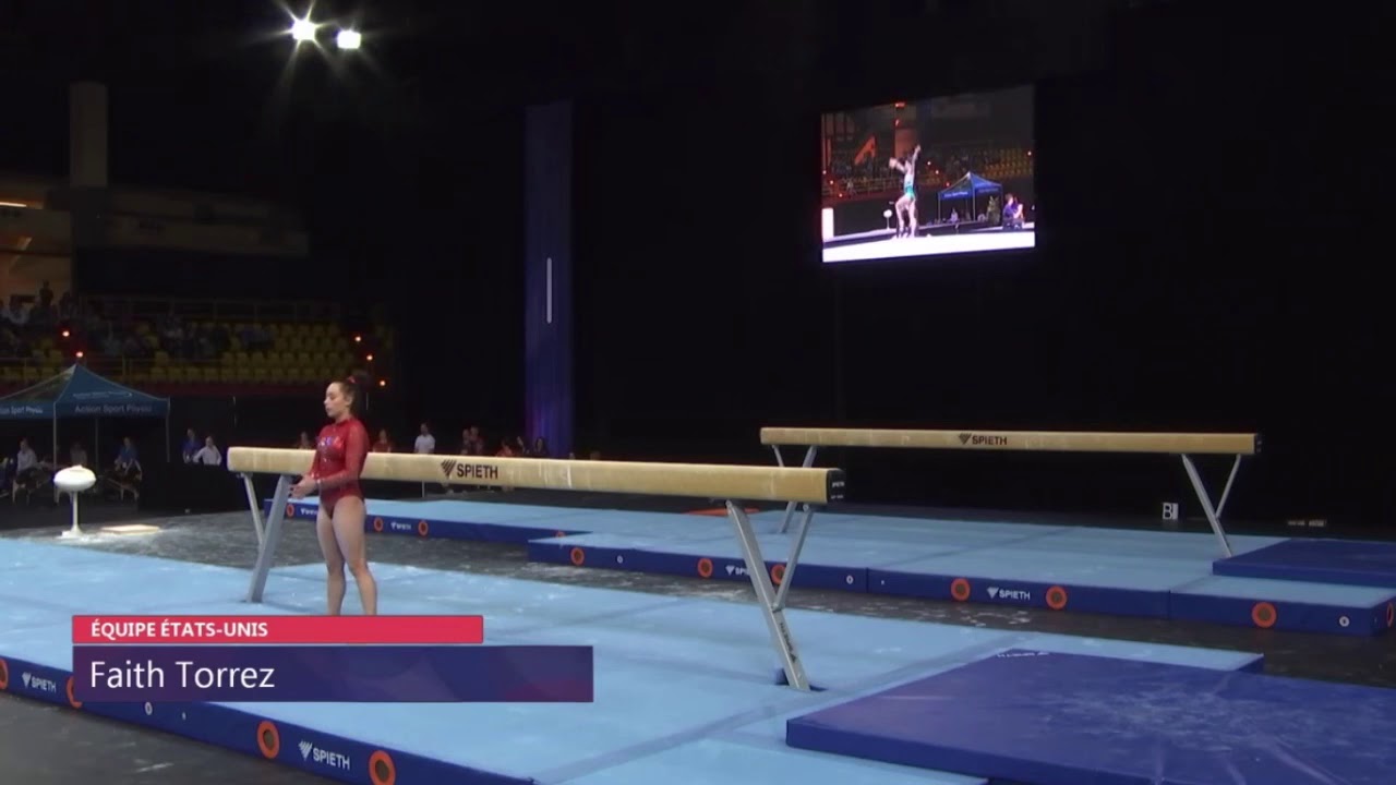 Faith Torrez USA Beam International Gymnix Team/AA 2020