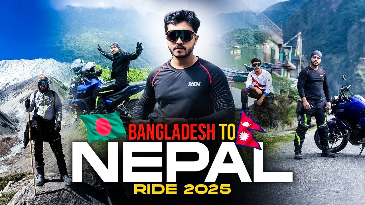 Bangladesh to Nepal Bike Ride - Dhaka to Kathmandu by Air - Ep -1