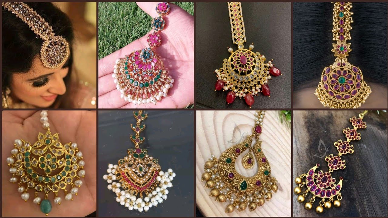 Beautiful Tikka designs|| new style Mang Tikka designs|| Indian & Pakistani teeka designs by SG