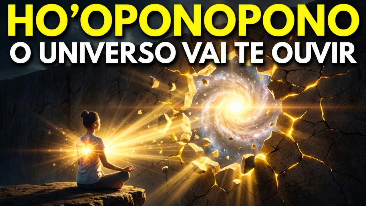 HO'OPONOPONO DO IMPOSSÍVEL | VIBRE NA FREQUÊNCIA DESSAS PALAVRAS - O UNIVERSO VAI TE OUVIR