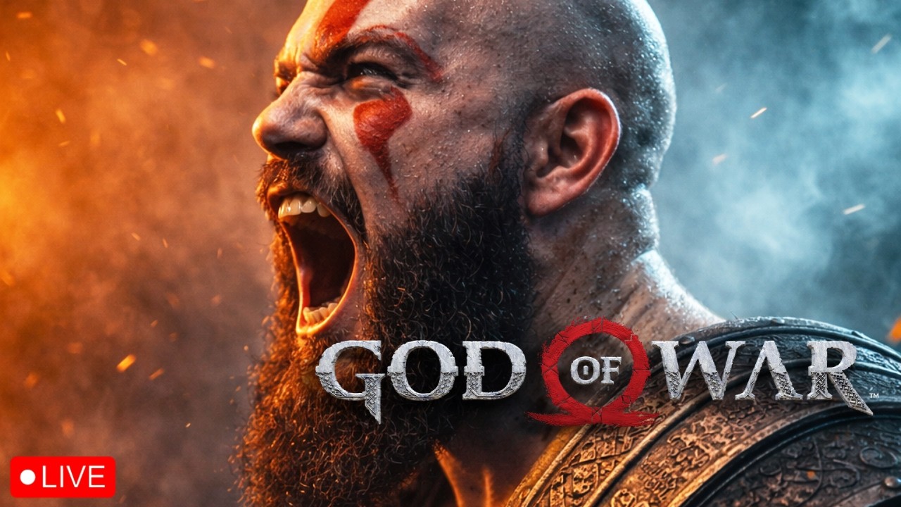 🔴LIVE - TYKY - God of War (2018) – FIRST TIME PLAYING on 