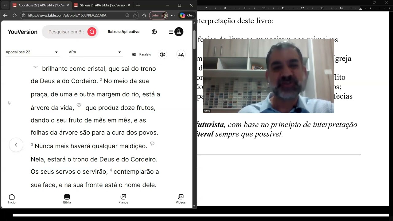 APOCALIPSE - O LIVRO DAS REVELAÇÕES - Capítulo 22 versos 01 a 12