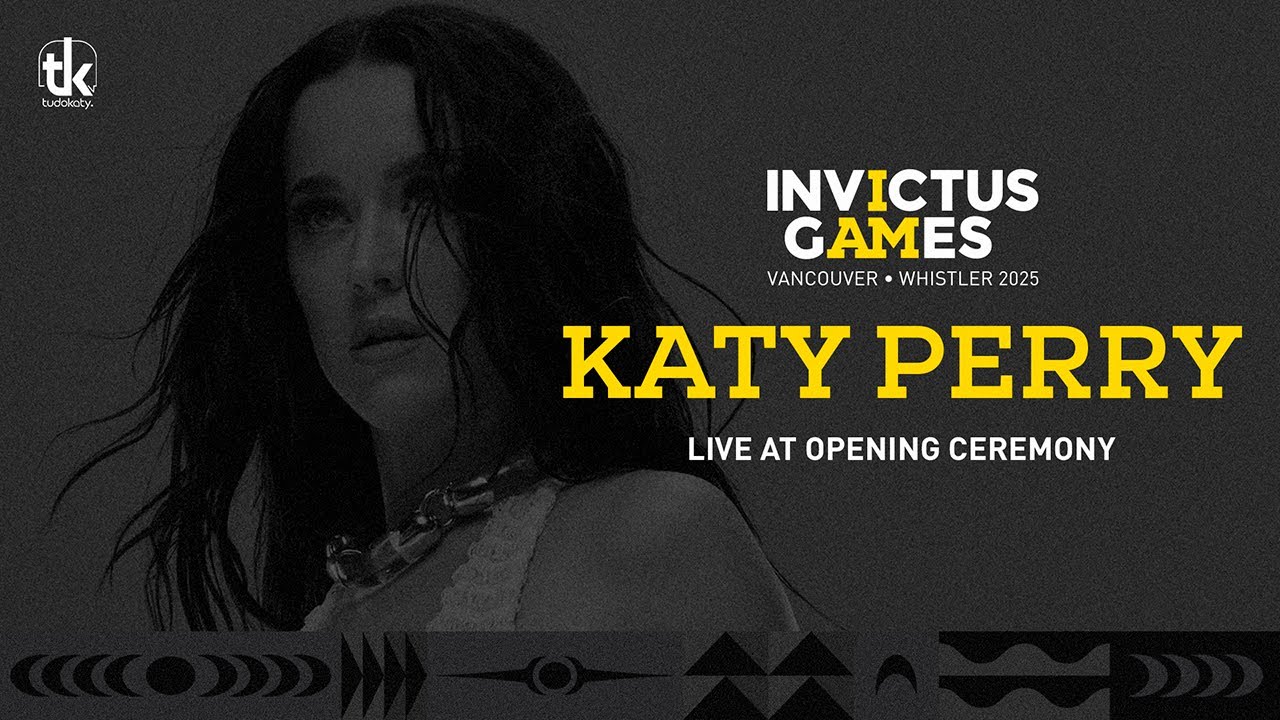 Katy Perry Performs at The Invictus Games 2025 Opening Ceremony