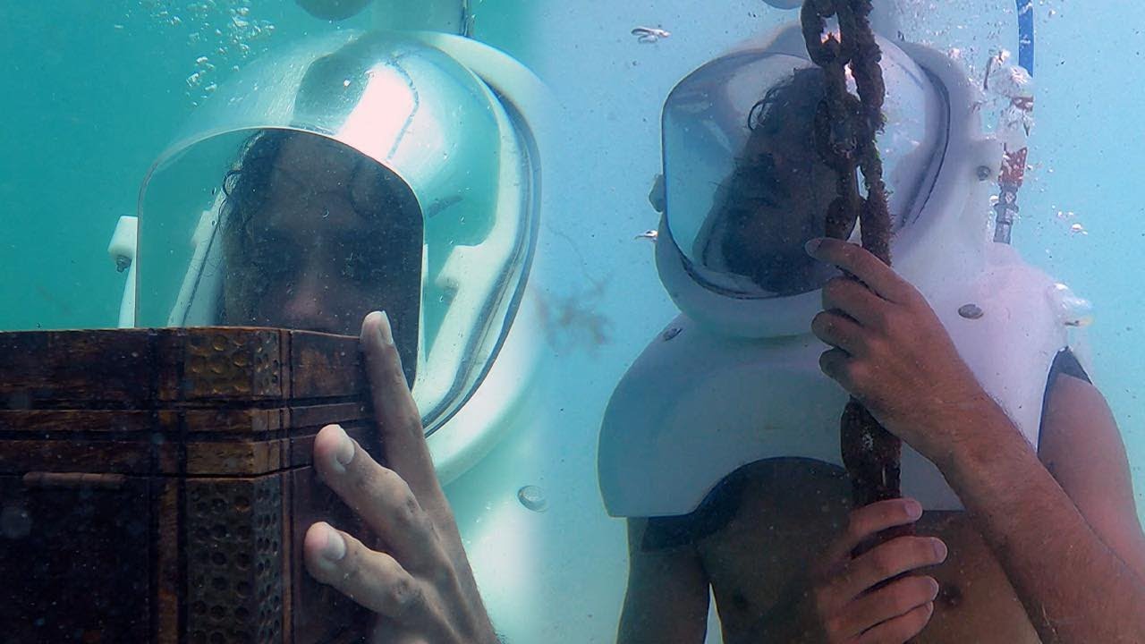 ENCONTRAMOS UN TESORO EN EL OCEANO Y ADENTRO HABIA... ! *LOUIS, HUEXO*