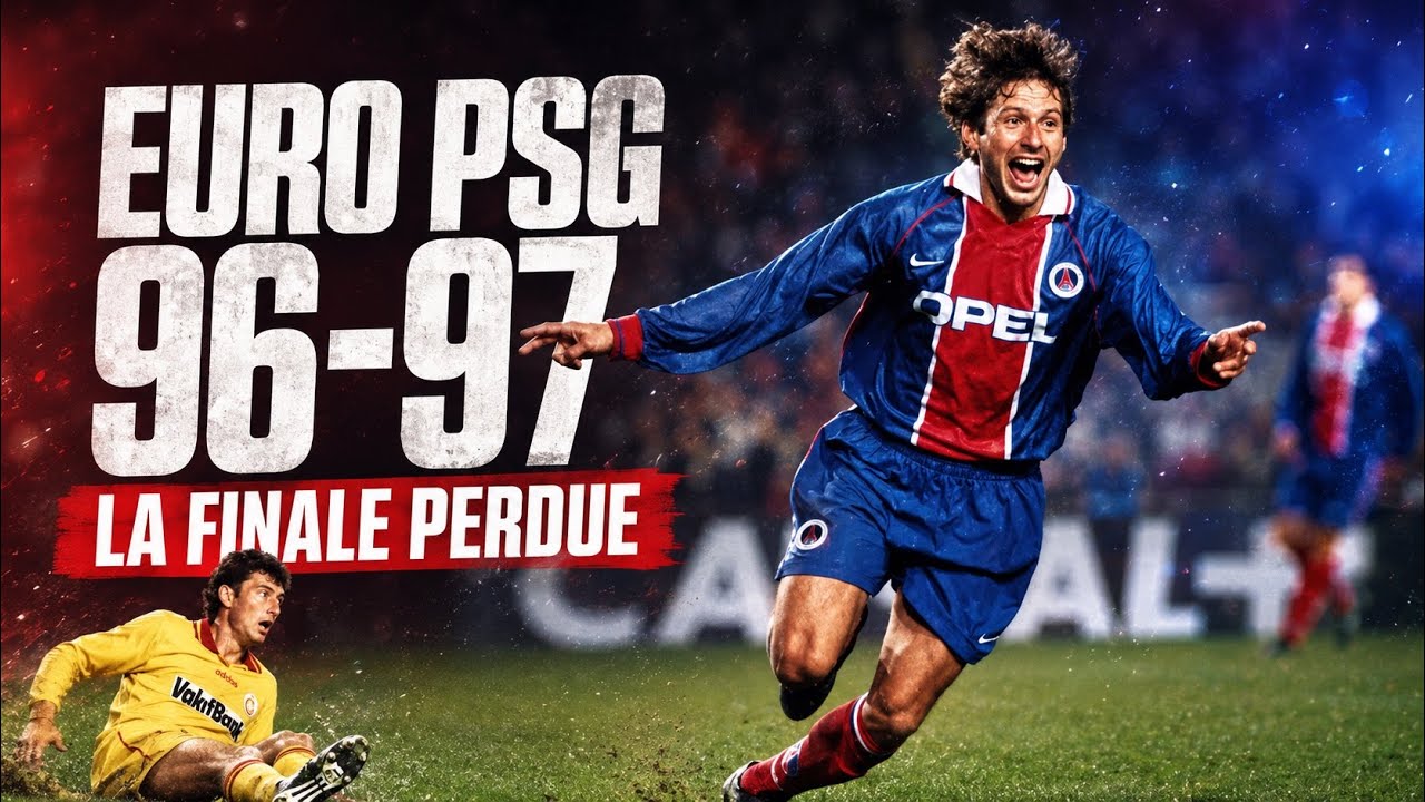 EuroPSG 96-97 : Quand Paris brillait en Europe 🌍🔵🔴