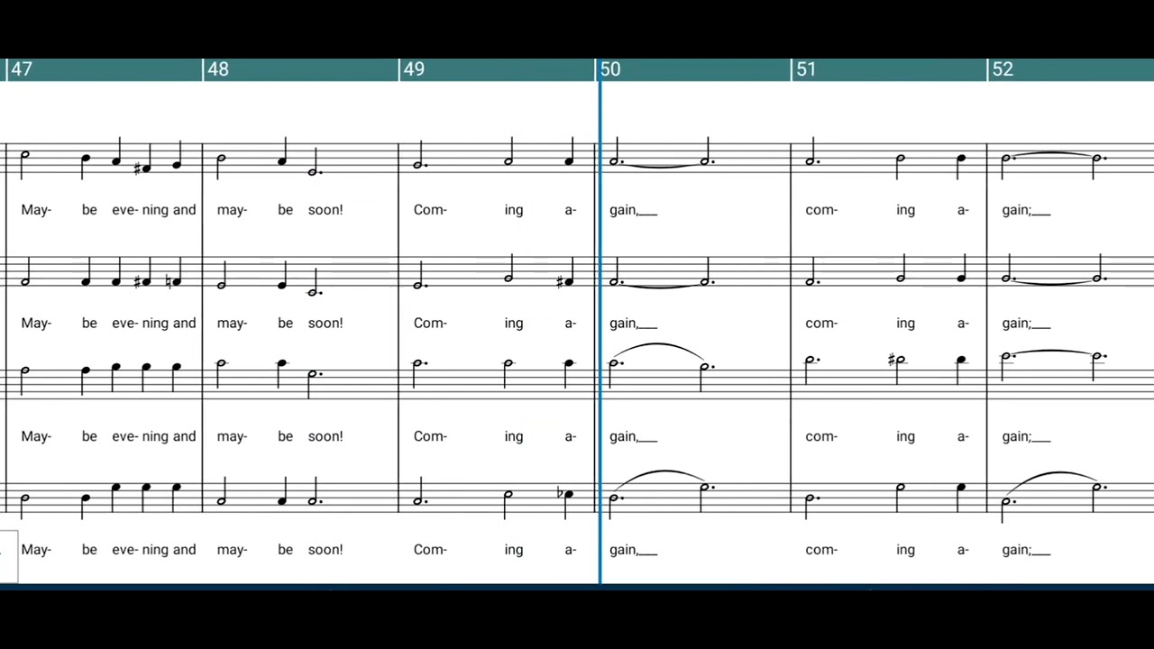 Jesus is Coming Again - SATB