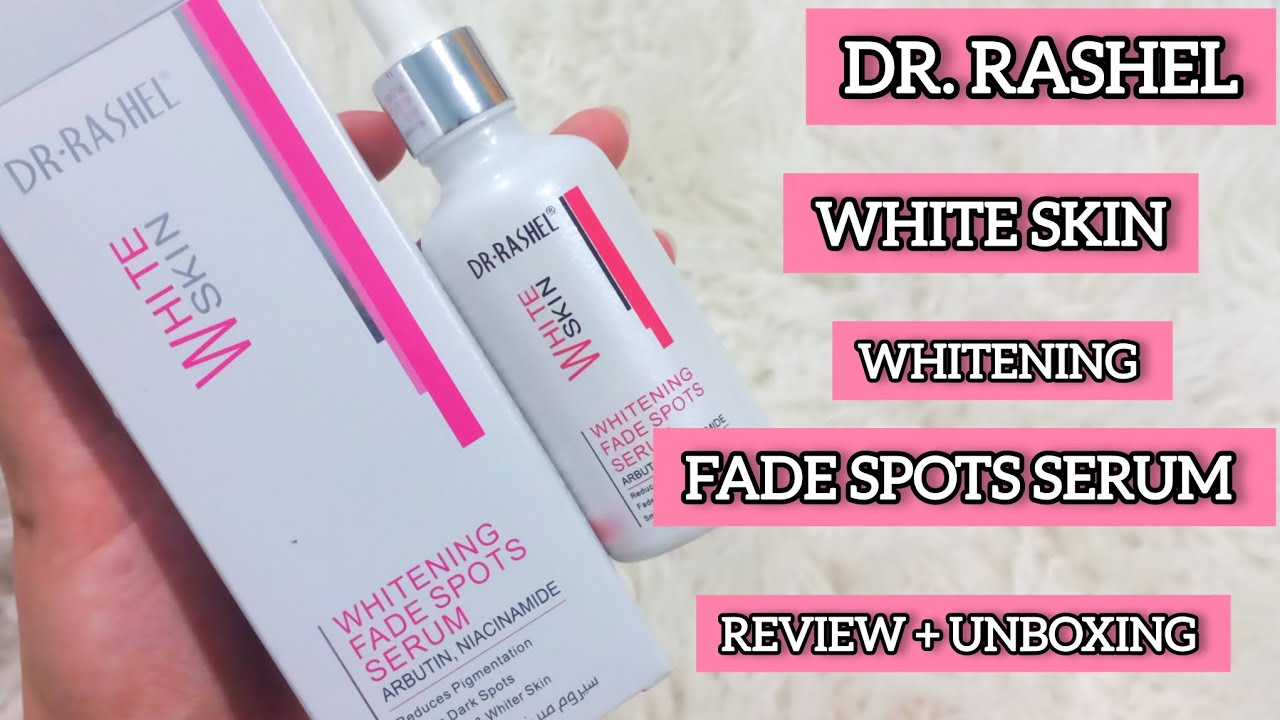 TRANSFORMATION ALERT! Dr. Rashel skin Whitening Face Mask UNBOXING (fade spot serum) by Unboxing Tv