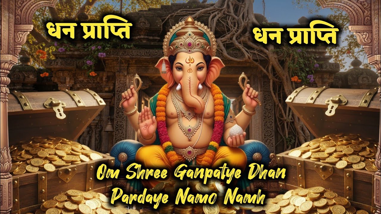 Om Shree Ganpatye Dhan Pardaye Namo Namh | गणेश धन प्राप्ति मंत्र | Shree Ganesh Money Gain Mantra